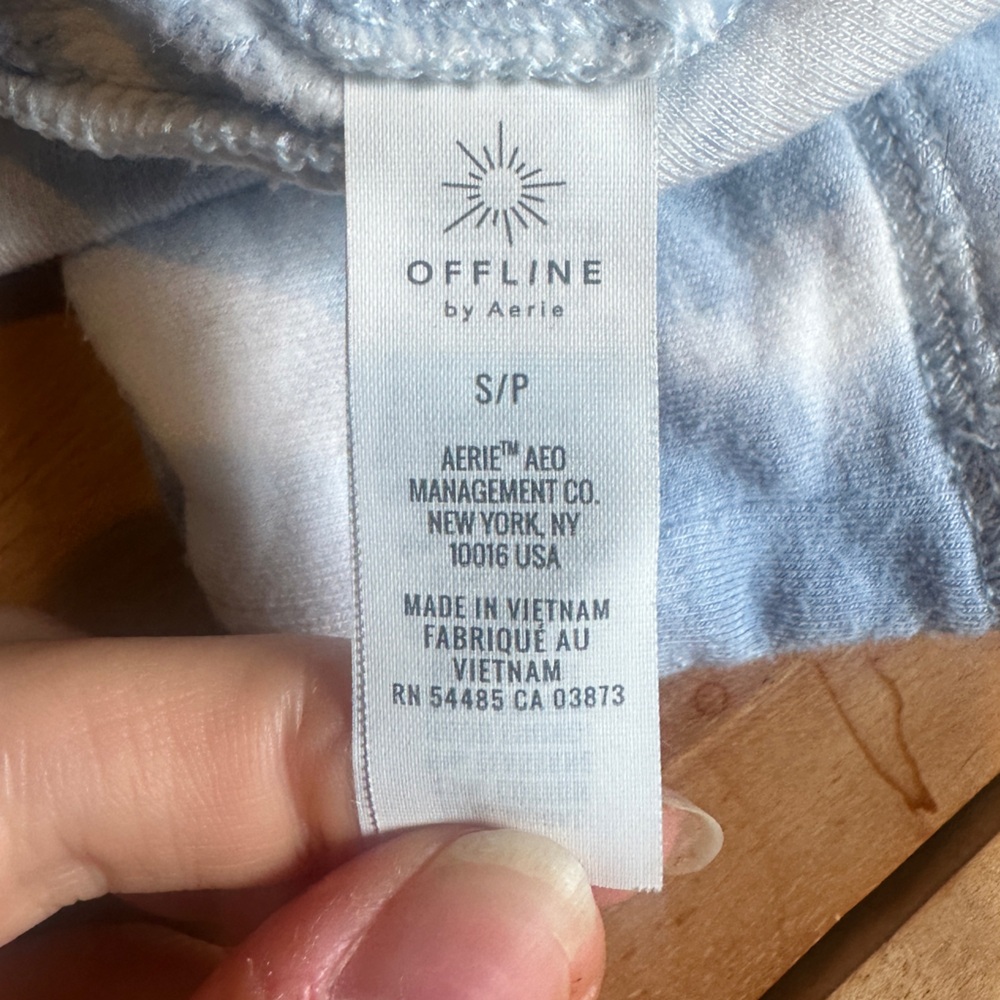 Aerie Blue Tie Dye Lounge Set - Picture 12 of 13